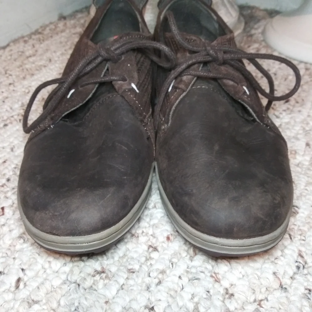 Merrell Ashland Tie Ladies Lace-Up Casual Shoe Style J42514 Color Is Coffee - Picture 5 of 13